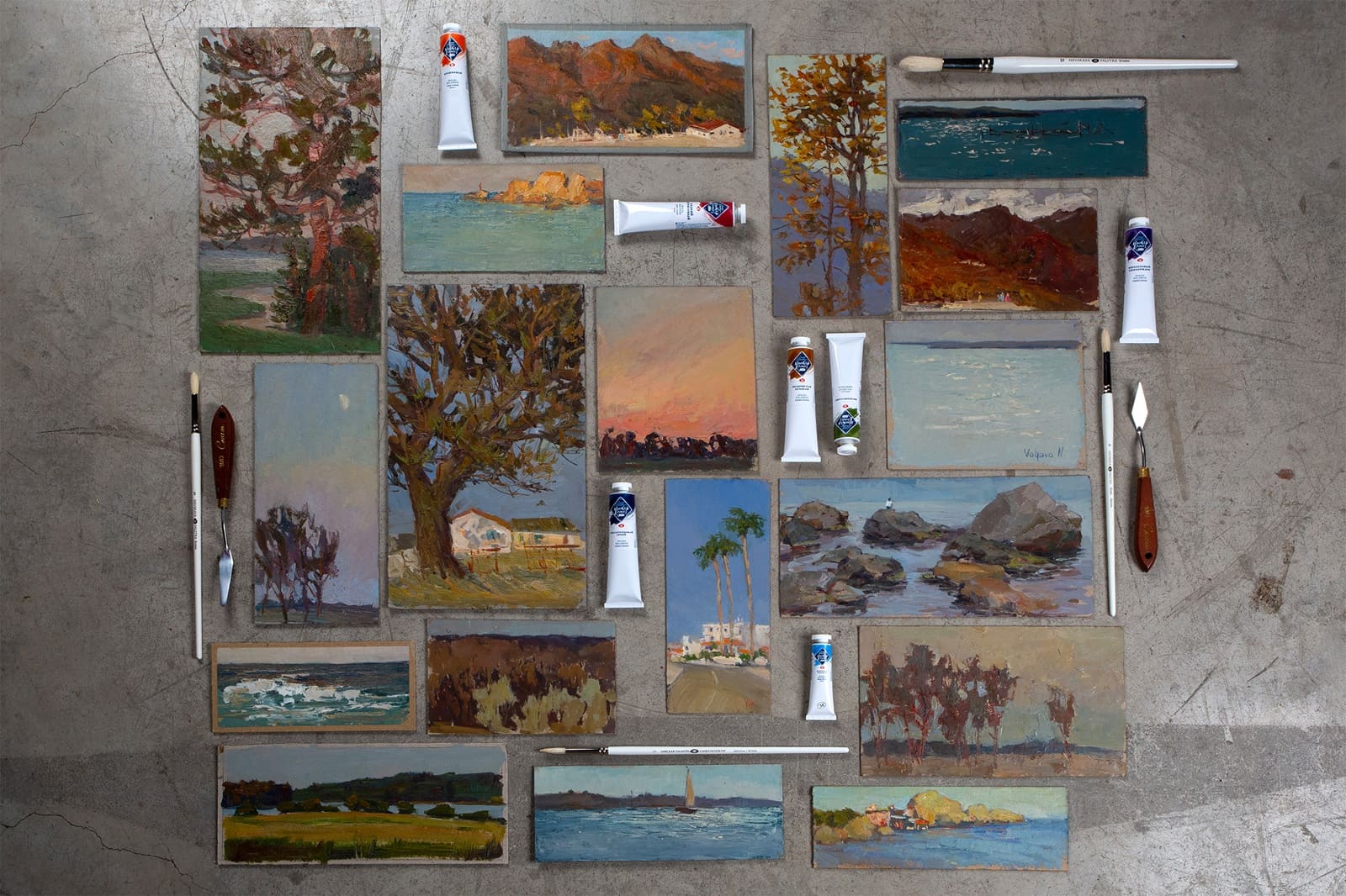 Масляные краски Мастер-Класс Масляные краски Мастер-Класс