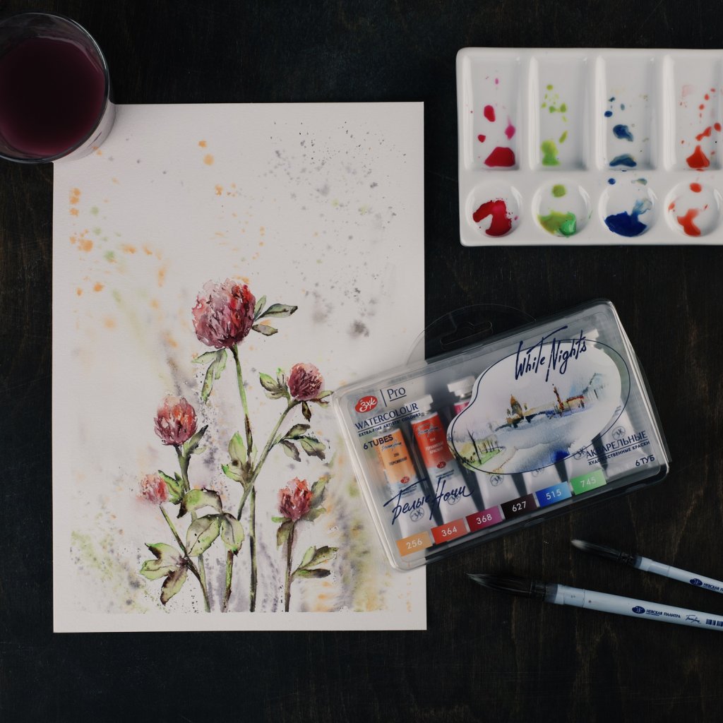 Акварель Белые Ночи от Невской Палитры Акварель Белые Ночи от Невской Палитры