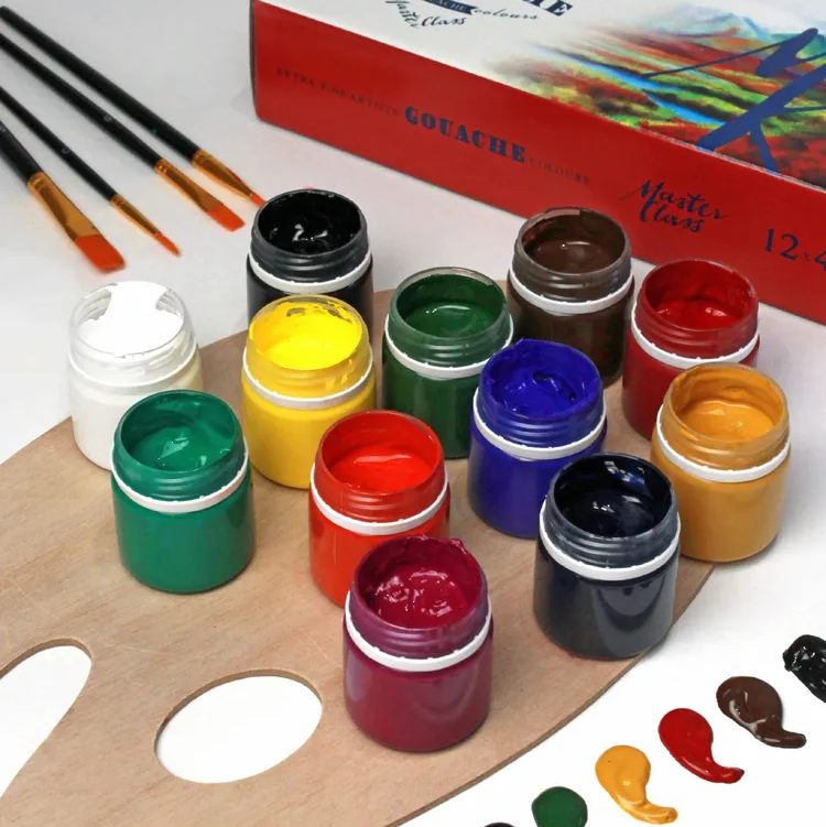 Гуашь Мастер-класс Гуашь Мастер-класс