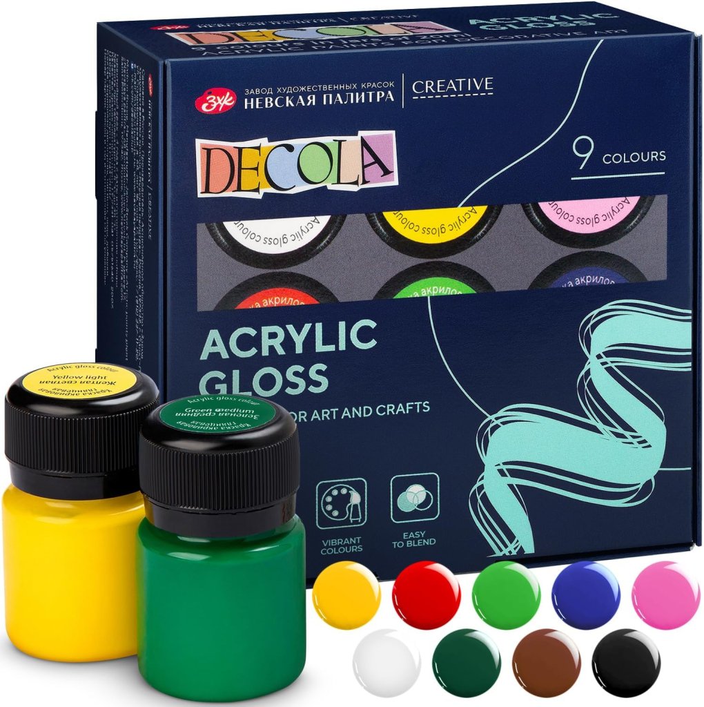 Акриловые краски Decola Акриловые краски Decola