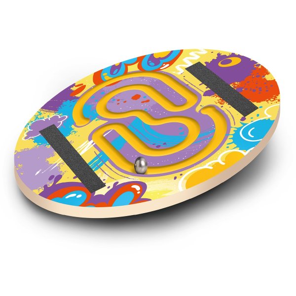 Балансир "Балансборд" с лабиринтом, одна точка опоры, 37 см KOR-05962