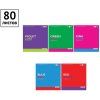 Тетрадь 80л. A5 линия ArtSpace "Моноколор. Colorblock" RE-Т80л_26697