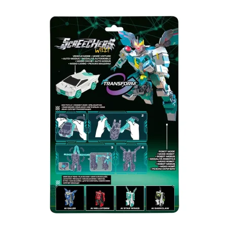 Дикие Скричеры. Машинка-трансформер Робот Стар Вингс S5. ТМ Screechers Wild ROS-62637