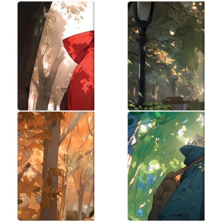 Тетрадь 40л. A5 клетка MESHU "Anime" матовая ламинация, тиснение фольгой, ЕВРО RE-MS_60735