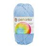 Пряжа Пехорская ПТ "Детский хлопок" 100% мерсеризованный хлопок 1 x 100 г 330 м ± 6 м №015 т.голубой PEH-DHL-015
