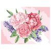 Картина по номерам на картоне ТРИ СОВЫ "Розы и сирень" 30 x 40 см, краски, кисть RE-КК_53786