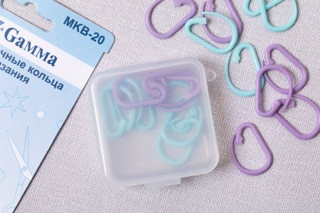 Маркировочные кольца GAMMA пластик 20 шт d 26 мм в блистере MKB-20