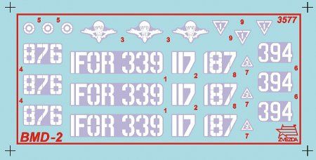 Сборная модель: БМД-2 З-3577