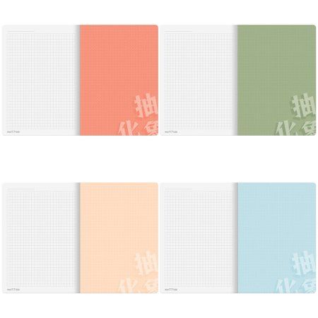 Тетрадь 40л. A5 клетка MESHU "Anime" матовая ламинация, тиснение фольгой, ЕВРО RE-MS_60735