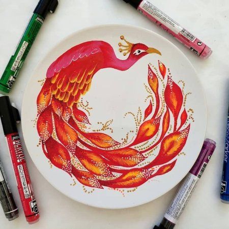 Маркер акриловый PEBEO Acrylic Marker №1 4 мм перо круглое Маркер акриловый PEBEO Acrylic Marker №1 4 мм перо круглое