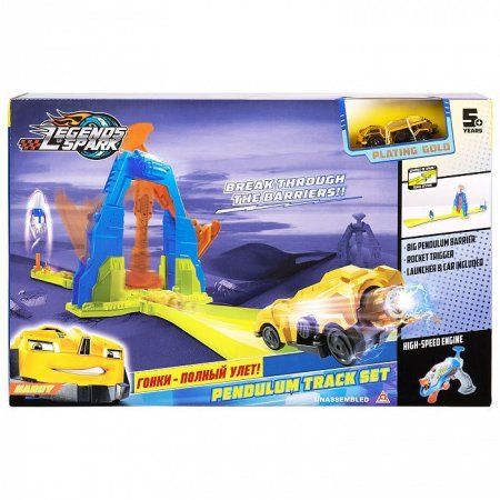 Легенды Спарка. Игровой набор трек Маятник. ТМ Legends of Spark ROS-38802 Легенды Спарка. Игровой набор трек Маятник. ТМ Legends of Spark ROS-38802
