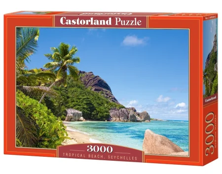 Пазл Castorland 3000 Tropical Beach, Seychelles C-300228