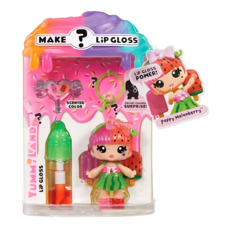 Yummiland. Игровой набор Кукла Поппи Мелонберри с набором для изготовления блеска для губ для детей 4+ ROS-68751