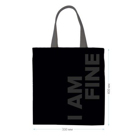 Сумка-шоппер MESHU "Fine" 33 x 40 см, канвас RE-MS_50134