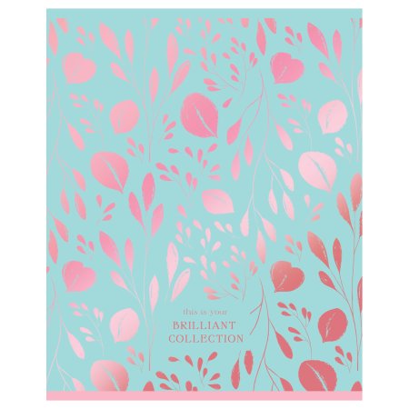 Тетрадь 48л. A5 клетка BG "Brilliant collection" тиснение фольгой RE-Т5ск48_тф_12734