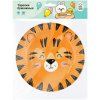 Тарелки бумажные MESHU "Wild cats" 18 см, 6 шт RE-MS_55437