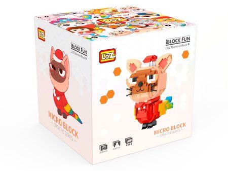 Конструктор LOZ "Кот-попугай" IT-9283_MK