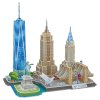 3D пазл CubicFun Серия "CityLine" Нью-Йорк, 123 деталей UT-MC255h_P688h