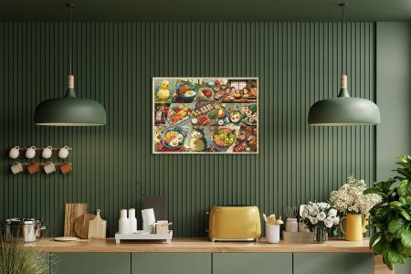 Пазл 1000 элементов ФРЕЯ "Вкус азиатской жизни" PZL-1000/58