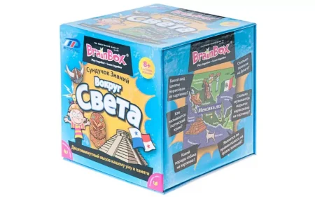 Настольная игра: Сундучок знаний "Вокруг света" MAG90701