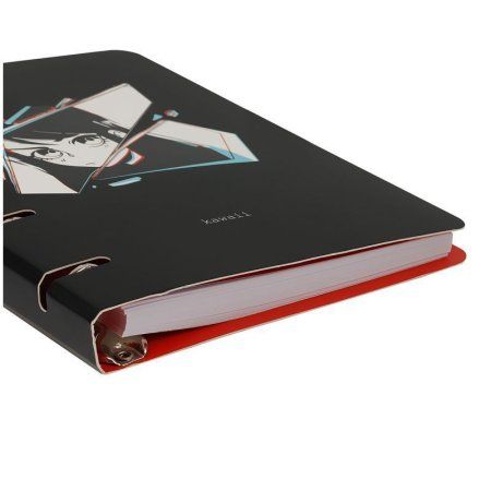 Тетрадь на кольцах 120л. A5 MESHU "Kawaii" картон, мат. ламинация, выборочный УФ-лак RE-MS_44518