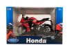 Мотоцикл WELLY 1:18 Honda CBR 650F, красный IT-12853PW