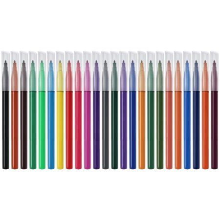 Фломастеры Berlingo "Замки" 24 цв смываемые RE-WP00224