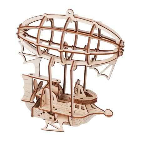 ЗD пазл REZARK Серия "Механика" Дирижабль, 60 элементов, фанера MGR-7