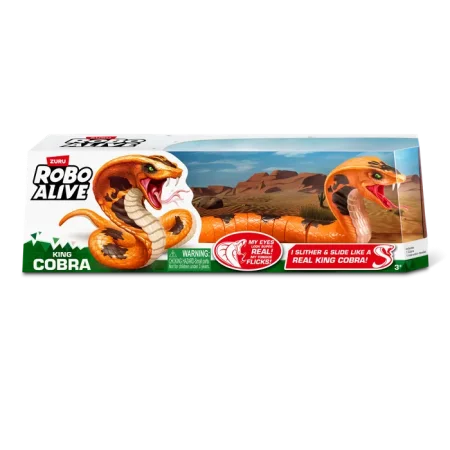 Игрушка ZURU Robo Alive интерактивная "Кобра" S1 IT-71137