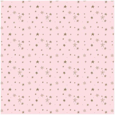 Упаковочная бумага глянцевая MESHU "Stars" 1л. 70 x 100 см 90 г/м2 RE-М100_41098