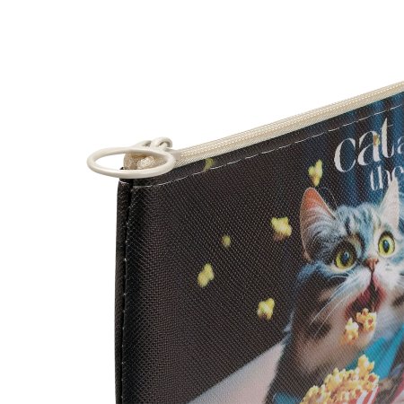 Пенал мягкий MESHU "Cat and the City" 200 x 100 мм, искусственная кожа RE-MS_65246