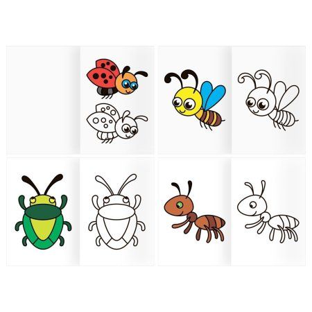 Раскраска А5 ТРИ СОВЫ "Посмотри и раскрась. Выпуск №1" 16 стр. RE-РА5_57677