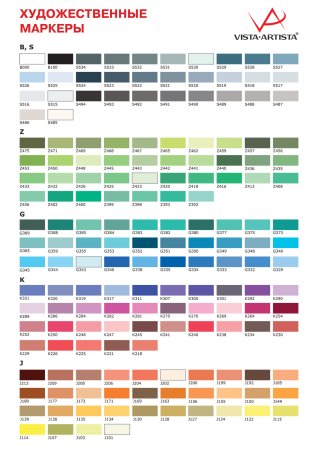 Маркер на спиртовой основе VISTA-ARTISTA Style SMA-01