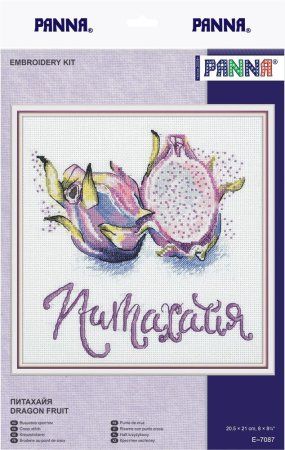 Набор для вышивания PANNA Питахайя 20.5 х 21 см E-7087
