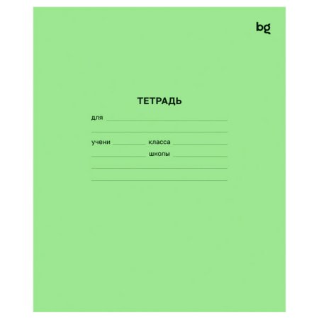 Тетрадь 12л. крупная клетка BG RE-Т5ск12_57424