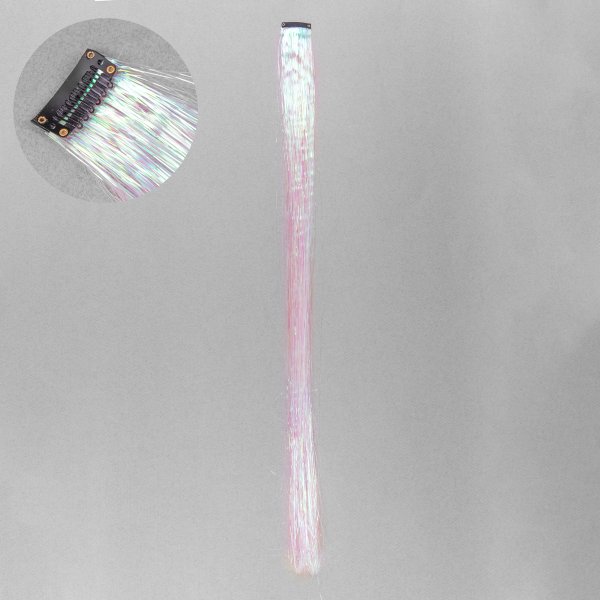 Украшение для волос "Прядь" "CHERRY MARY" 60 см ± 3 5 х 1 шт №01 под перламутр TH07053-04