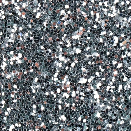 Блестки декоративные DECOLA размер 1 мм, 20 г, серебро NP-W041-202-1