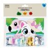 Аппликация из песка и блесток ТРИ СОВЫ "Кошечка" с раскраской, пакет с европодвесом RE-ФП_47834