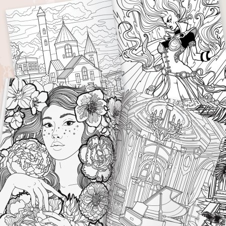 Раскраска "Мир твоих чувств" А4 52 стр SIM-10611968