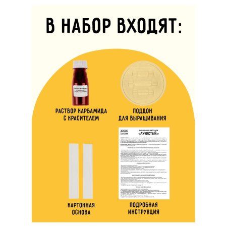 Набор для выращивания кристаллов ТРИ СОВЫ "Лучистый" малиновый RE-ВКл_48898