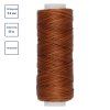 Нитки для кожи вощёные плоские "Промысел" 0.8 мм 25 м № 002 св. коричневый LC-001-002