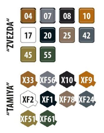 Сборная модель: Советская самоходная артиллерийская установка Су-76М, З-3662