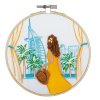 Набор для вышивания PANNA Живая картина. Увидеть Дубай 15.5 х 15.5 см JK-2346
