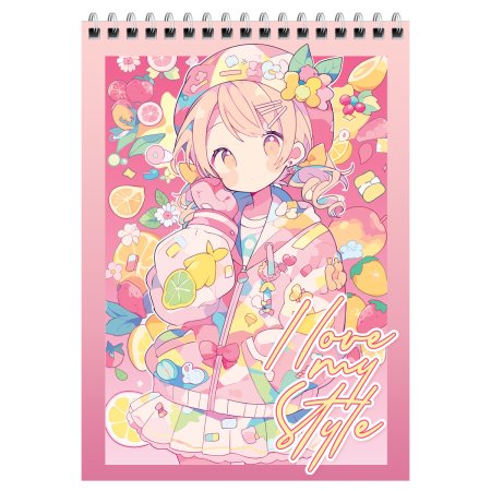 Блокнот A5 80л. BG "Стиль. Аниме" твердая подложка, на гребне RE-Б5гр80_55931