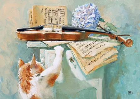 Пазл 1000 элементов ФРЕЯ "Любопытство" PZL-1000/19