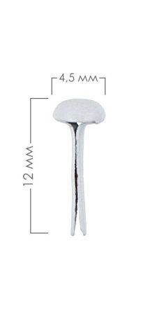 Набор брадсов Mr.Painter 4.5 x 12 мм 30 шт 07 белый BRD08-07 Набор брадсов Mr.Painter 4.5 x 12 мм 30 шт 07 белый BRD08-07