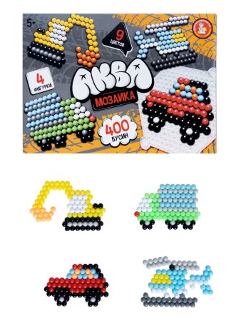 Аквамозаика "Для мальчиков" 400 элементов KOR-05776