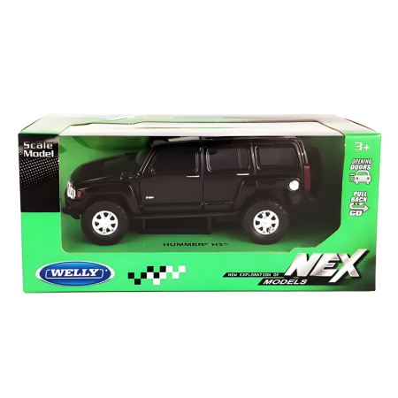 Машинка WELLY 1:36 Hummer H3, пруж. мех., цв. в асс. IT-39887CW