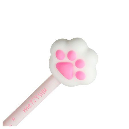 Ручка шариковая MESHU "Cute Paws" синяя, 0.5 мм, корпус ассорти RE-MS_51300