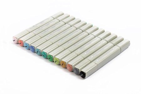 Набор маркеров на спиртовой основе VISTA-ARTISTA Style 11 - Фантазия 0.7-7 мм 12 цв перо круглое/скошенное SMA-12-11 Набор маркеров на спиртовой основе VISTA-ARTISTA Style 11 - Фантазия 0.7-7 мм 12 цв перо круглое/скошенное SMA-12-11